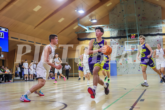 20.10.2024 Österreichischer Basketballverband 2024/25, SLMU16,Basket Flames vs. UBSC Graz

