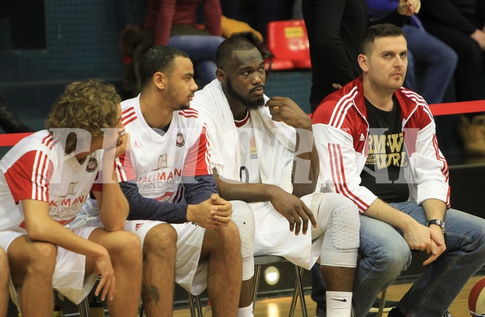 Basketball ABL 2015/16 Grunddurchgang 27.Runde BC Vienna vs. Gmunden Swans


