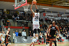 Basketball, Superliga 2023/24, Grunddurchgang 15. Runde, Flyers Wels vs. Fürstenfeld Panthers,
