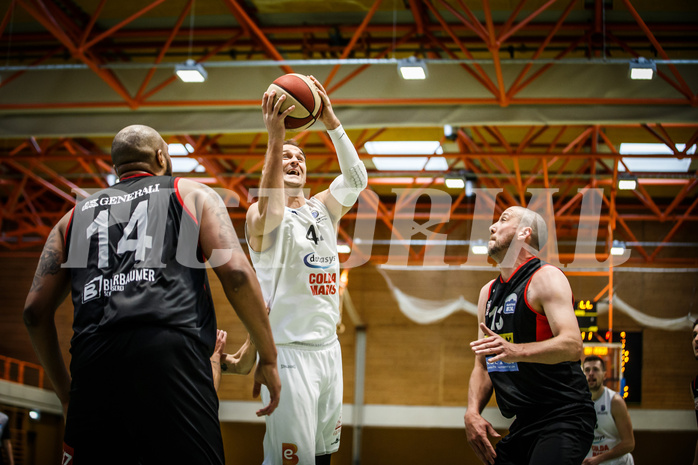 Basketball, Basketball Zweite Liga, Viertelfinale Spiel 2, BBC Nord Dragonz, Mattersburg Rocks, Fuad Memcic (44)