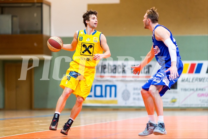 Basketball ABL 2015/16 Grunddurchgang 20.Runde UBSC Graz vs. Oberwart Gunners