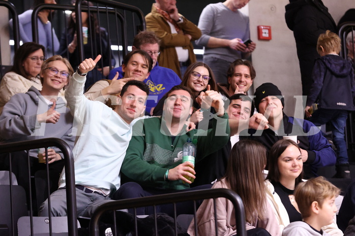 31.01.2025, Graz, Raiffeisen Sportpark Graz, Basketball Superliga 2024/25, Grunddurchgang, Runde 19, UBSC Graz - BC Vienna