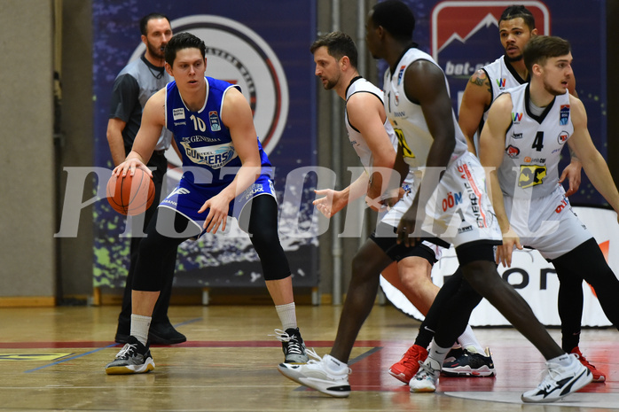 Basketball Superliga 2021/22, Grunddurchgang 18. Runde Flyers Wels vs. Oberwart