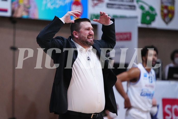 Basketball Superliga 2021/22, 2. Platzierungsrunde, Oberwart vs. Kapfenberg 


