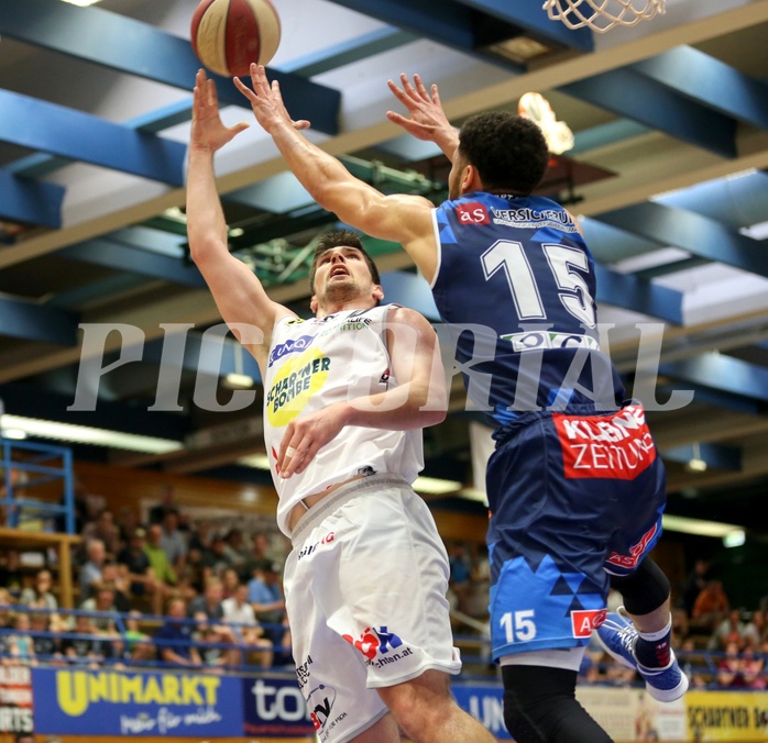 Basketball ABL 2017/18, Grunddurchgang 35.Runde Gmunden Swans vs. Kapfenberg Bulls