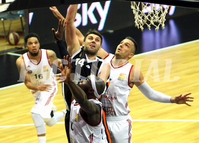 Basketball ABL 2015/16, Grunddurchgang 20.Runde BC Vienna vs. BK Dukes Klosterneuburg


