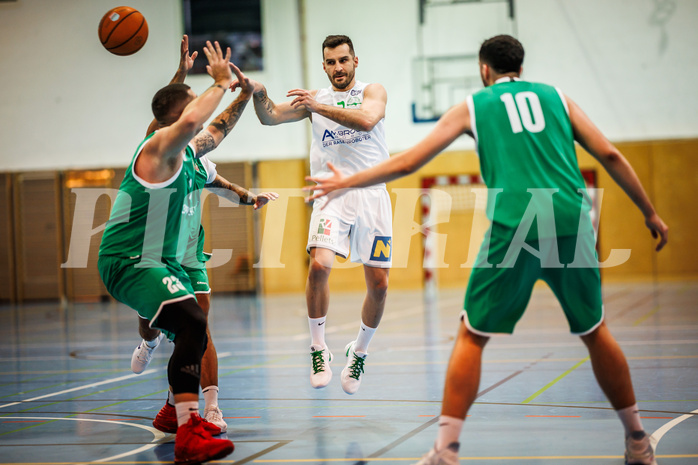 Basketball, Basketball Zweite Liga 2024/25, Grunddurchgang 16.Runde, UDW Alligators, KOS Celovec, Petar Cosic (3)