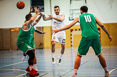Basketball, Basketball Zweite Liga 2024/25, Grunddurchgang 16.Runde, UDW Alligators, KOS Celovec, Petar Cosic (3)