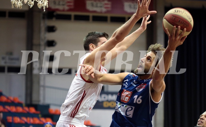 Basketball ABL 2015/16 Grunddurchgang 14.Runde BC Vienna vs Kapfenberg Bulls