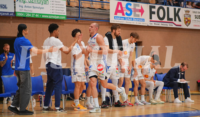 Basketball Superliga 2024/25, Playoffs, Viertelfinale Spiel 1 Oberwart Gunners vs. Kapfenberg Bulls