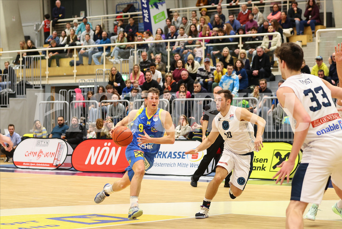 Basketball Superliga 2022/23, Grunddurchgang 9.Runde SKN St.Pölten vs. D.C. Timberwolves