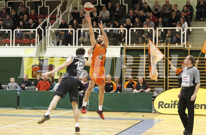 Basketball ABL 2016/17 Grunddurchgang 29.Runde  Fürstenfeld Panthers vs Traiskirchen Lions
