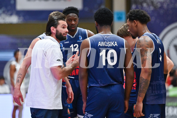 Basketball Superliga 2024/25, Playoff, Viertelfinale Spiel 3, Flyers Wels vs BBC Nord Dragonz,