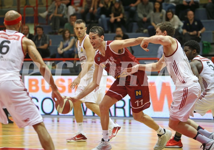 Basketball ABL 2016/17, Grunddurchgang 30.Runde Traiskirchen Lions vs. BC Vienna