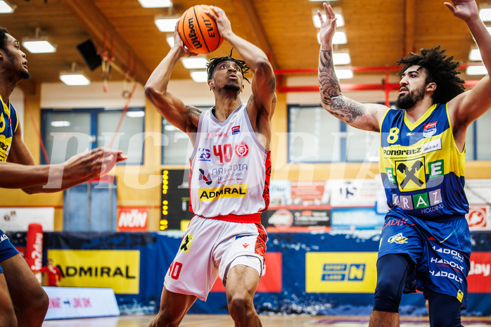 Basketball, Basketball Austria Cup 2023/24, Semifinale, Traiskirchen Lions, UBSC Graz, Jaquan Lawrence (40)