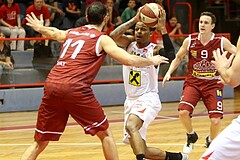 Basketball ABL 2015/16 Grunddurchgang 35.Runde Traiskirchen Lions vs. WBC Wels


