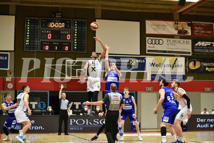Basketball Superliga 2020/21, Platzierungsrunde 10. Runde Flyers Wels vs. Oberwart