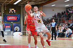 Basketball, Superliga 2024/25, Grunddurchgang 10.Runde, Flyers Wels vs. Traiskirchen Lions,
