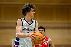 13.04.2025 Österreichischer Basketballverband 2024/25, SLMU19, Vienna United vs. SG Salzkammergut