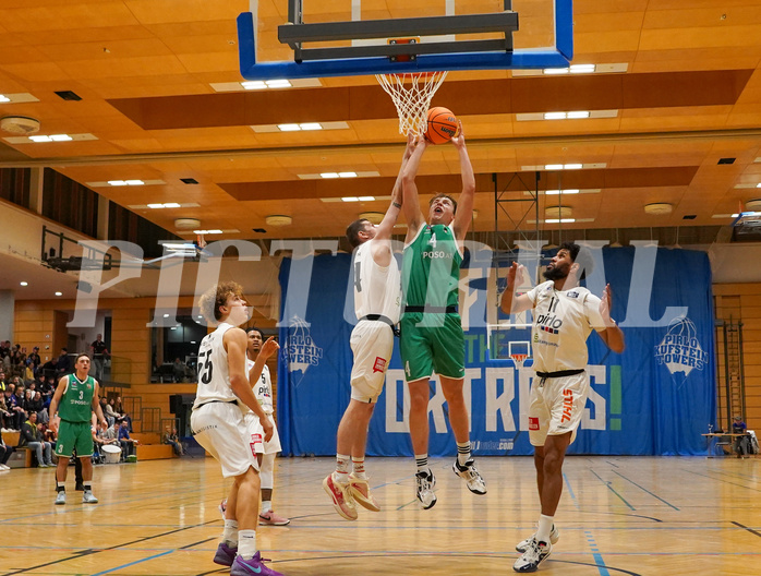 Basketball Zweite Liga 2024/25, Grunddurchgang 18.Runde Kufstein Towersl vs. KOS Celovec


