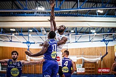 Basketball, ABL 2018/19, Playoff HF Spiel 2, , Gmunden Swans, Christopher Tawiah (14)