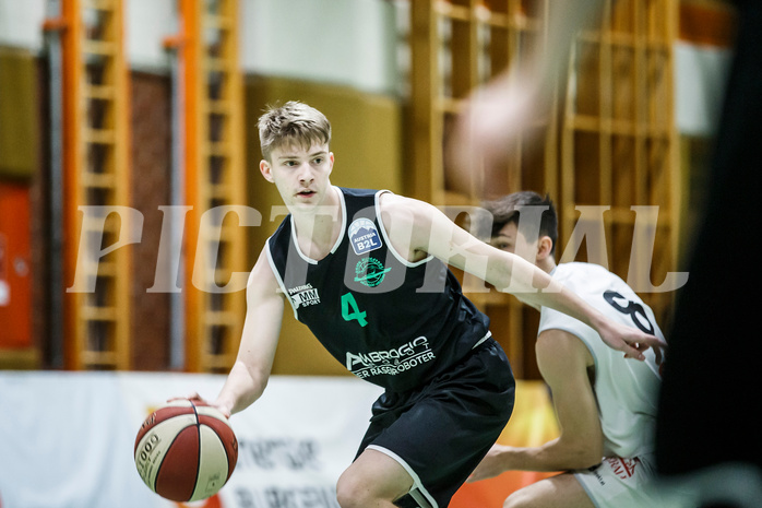 Basketball, Basketball Zweite Liga, Grunddurchgang 20.Runde, BBC Nord Dragonz, Deutsch Wagram Alligators, Maximilian Pelz (4)