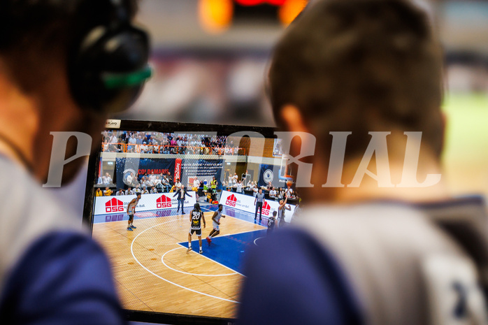 Basketball, win2day Basketball Superliga 2024/25, Playoffs Halbfinale 4. Spiel
, BBC Nord Dragonz, Gmunden Swans, Referees