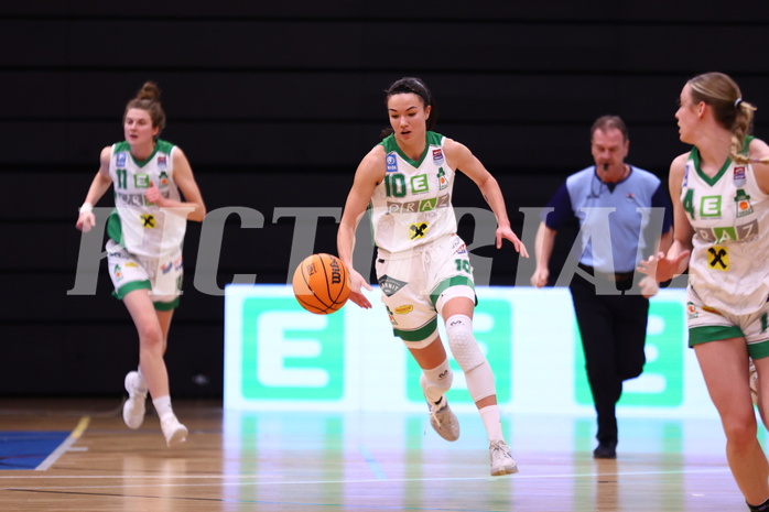 02.03.2024, Graz, Raiffeisen Sportpark, Basketball Damen Superliga 2023/24, Grunddurchgang 14.Runde, UBI Holding Graz - Basket Flames Women ,  