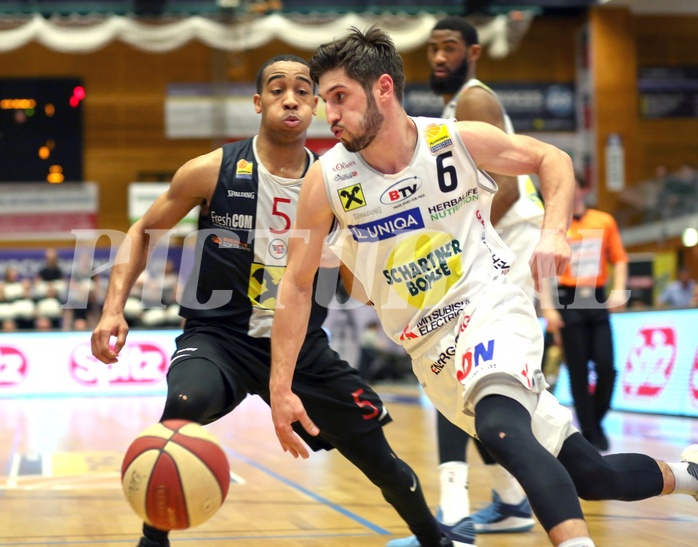 Basketball ABL 2017/18, Grunddurchgang 32.Runde Gmunden Swans vs. Flyers Wels


