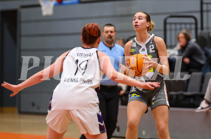 Basketball Damen Supercup 2024/25, 3.Runde Vienna United vs. BK Duchess Klosterneuburg


