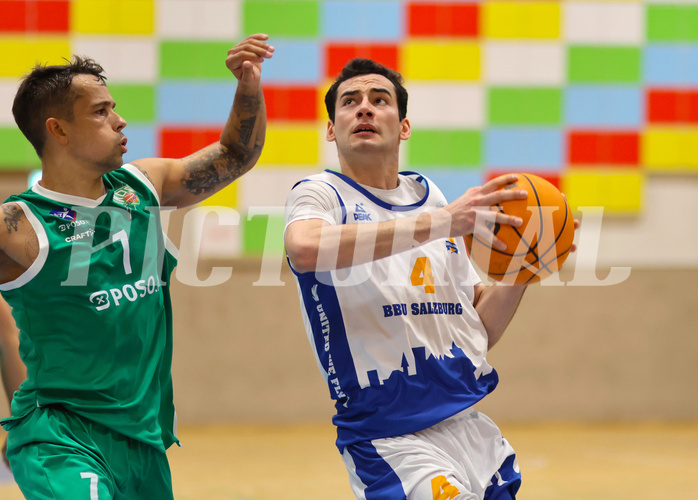 Basketball Zweite Liga 2024/25, Grunddurchgang 6.Runde BBU Salzburg vs. KOS Celovec


