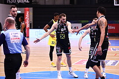 07.04.2024, Graz, Raiffeisen Sportpark Graz, Basketball Superliga 2023/24, Platzierungsrunde, Runde 9, UBSC Raiffeisen Graz - Raiffeisen Flyers Wels 
