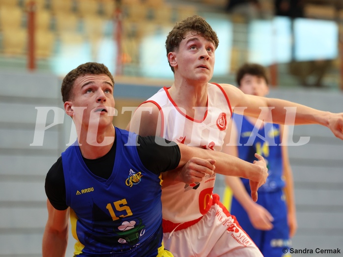 Basketball Superliga 2024/25, SLMU16 Traiskirchen Lions Academy  vs. UBSC Graz 


