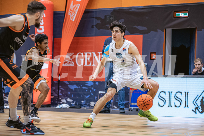 Basketball, Win2Day Superliga 2022/23, 3. Qualifikationsrunde, Vienna Timberwolves, Fürstenfeld Panthers, Armin Karian (7)