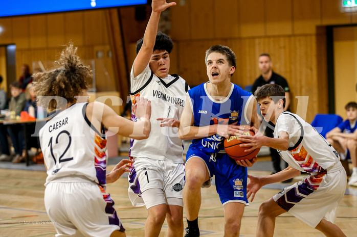 06.04.2025 Österreichischer Basketballverband 2024/25, SLMU16, Post SV Wien vs. BBU Salzburg
