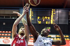 Basketball Superliga 2020/21,  Grunddurchgang 13.Runde, BC Vienna vs. Traiskirchen Lions