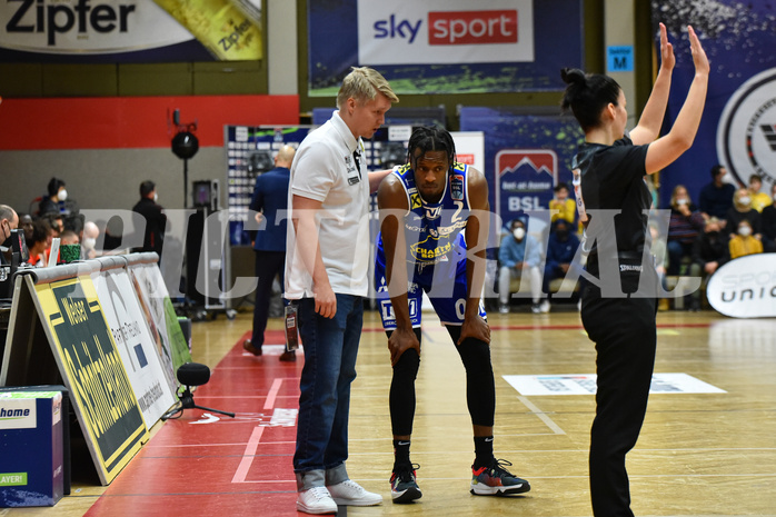 Basketball Superliga 2021/22, Grunddurchgang. 10.Runde Flyers Wels vs. Swans Gmunden