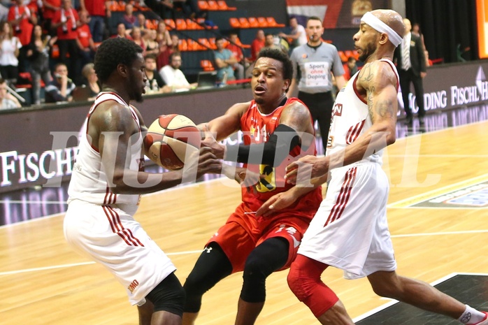Basketball ABL 2016/17, Playoff VF Spiel 3 BC Vienna vs. WBC Wels


