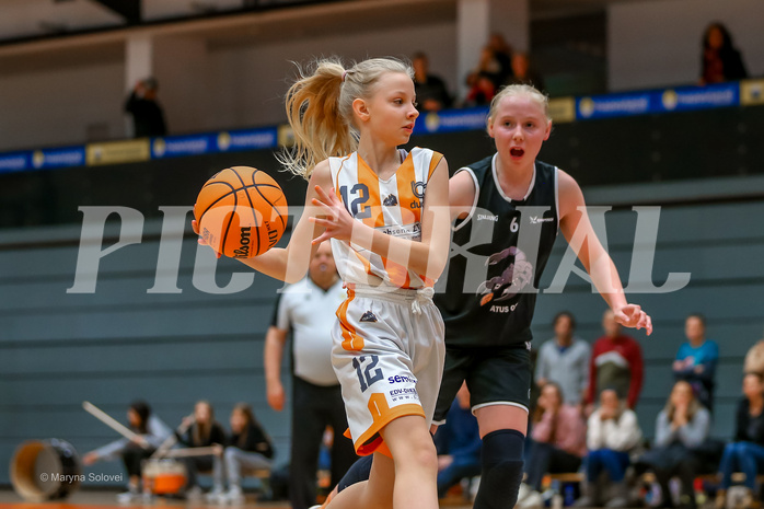 15.12.2024 Österreichischer Basketballverband 2024/25, SLWU14 Basket Duchess vs. Gratkorn Scorpions