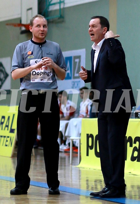Basketball ABL 2015/16 Grunddurchgang 34.Runde UBSC Graz vs. BC Vienna