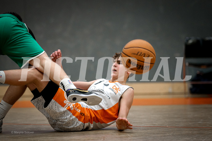 29.03.2025 Österreichischer Basketballverband 2024/25, SLMU16, Basket Dukes vs. KOS Celovec