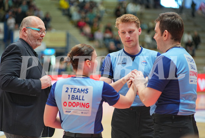 Basketball Superliga 2024/25, 10.Plazierungsrunde Oberwart Gunners vs. Flyers Wels