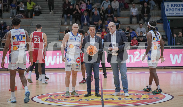 Basketball Superliga 2024/25, Grunddurchgang 11.Runde Oberwart Gunners vs. BC Vienna



