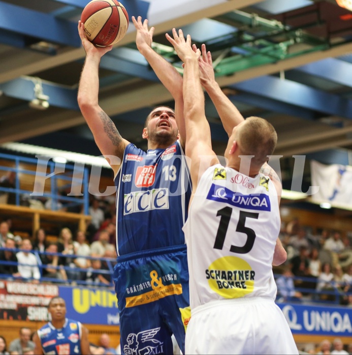 14.05.2017 Basketball ABL 2016/17 Playoff SF Spiel 2 Gmunden Swans vs. Kapfenberg Bulls