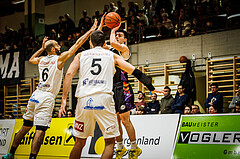 Basketball, Basketball Zweite Liga 2022/23, Grunddurchgang 18.Runde, Mattersburg Rocks, Vienna United, Oleksandr Ponosov (7)