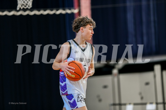 23.03.2025 Österreichischer Basketballverband 2024/25, SLMU16, Post SV Wien vs. Basket Dukes
