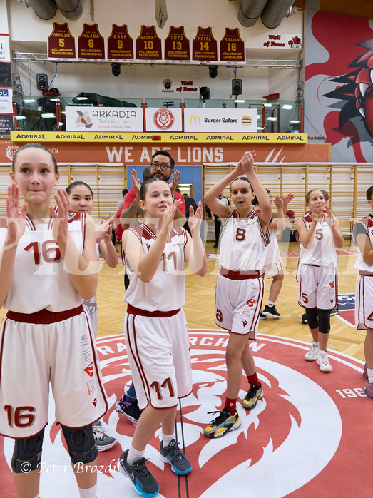 Basketball Superliga 2024/25, SLWU14 Traiskirchen Lionesses vs. DBK Steyrer Witches


