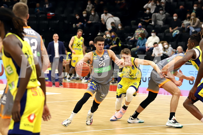 Basketball Superliga 2021/22, Grunddurchgang 11.Runde UBSC Graz vs. BK IMMOunited Dukes