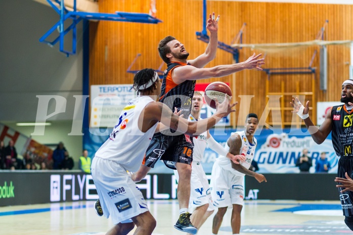 Basketball ABL 2015/16 Grunddurchgang 17.Runde Oberwart Gunners vs. Fürstenfeld Panthers 