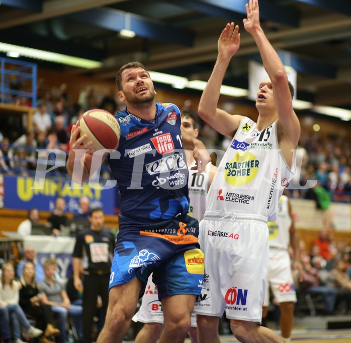Basketball ABL 2017/18, Grunddurchgang 17.Runde Gmunden Swans vs. Kapfenberg Bulls


